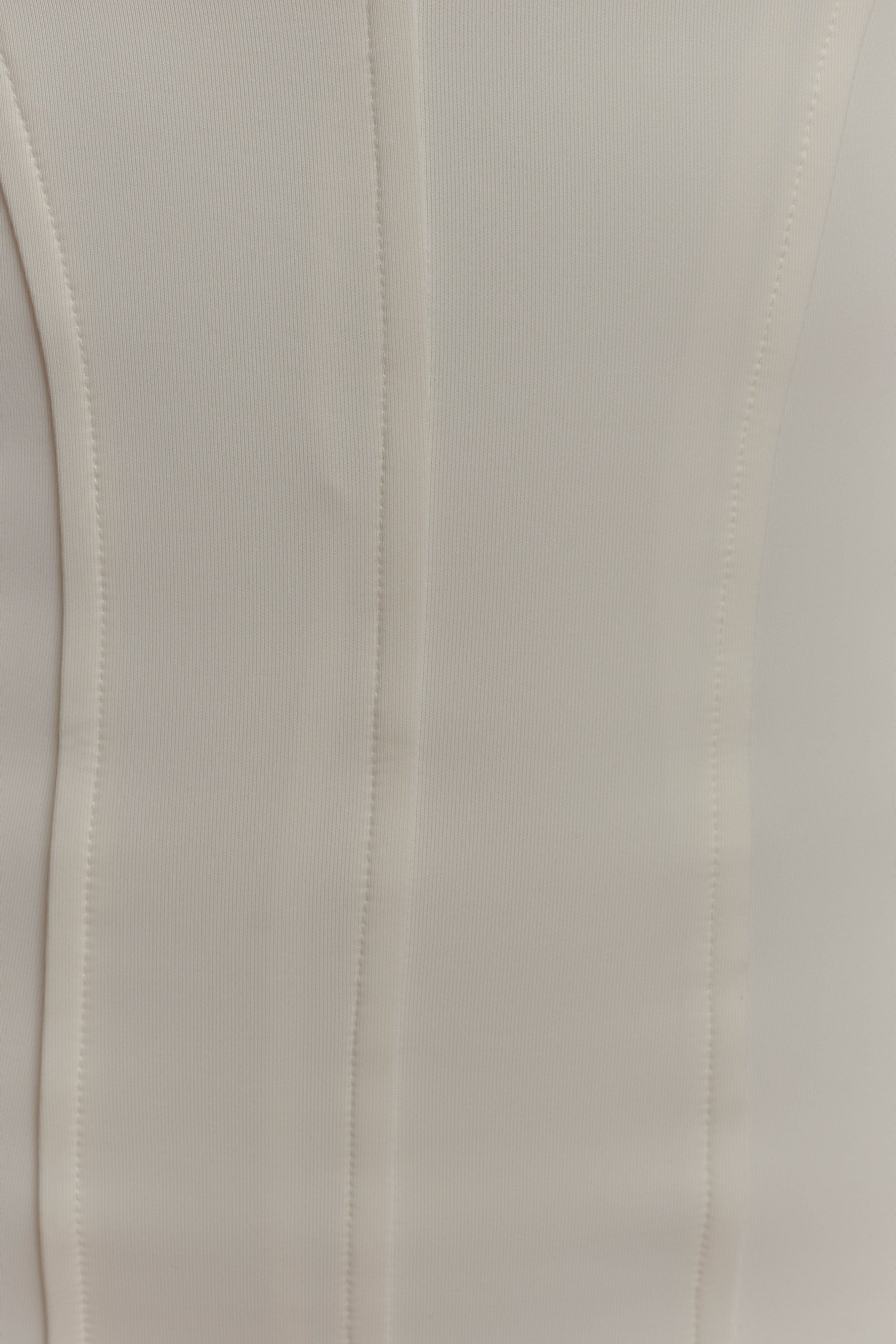 Keagan Sleeveless Midi Dress - Ivory