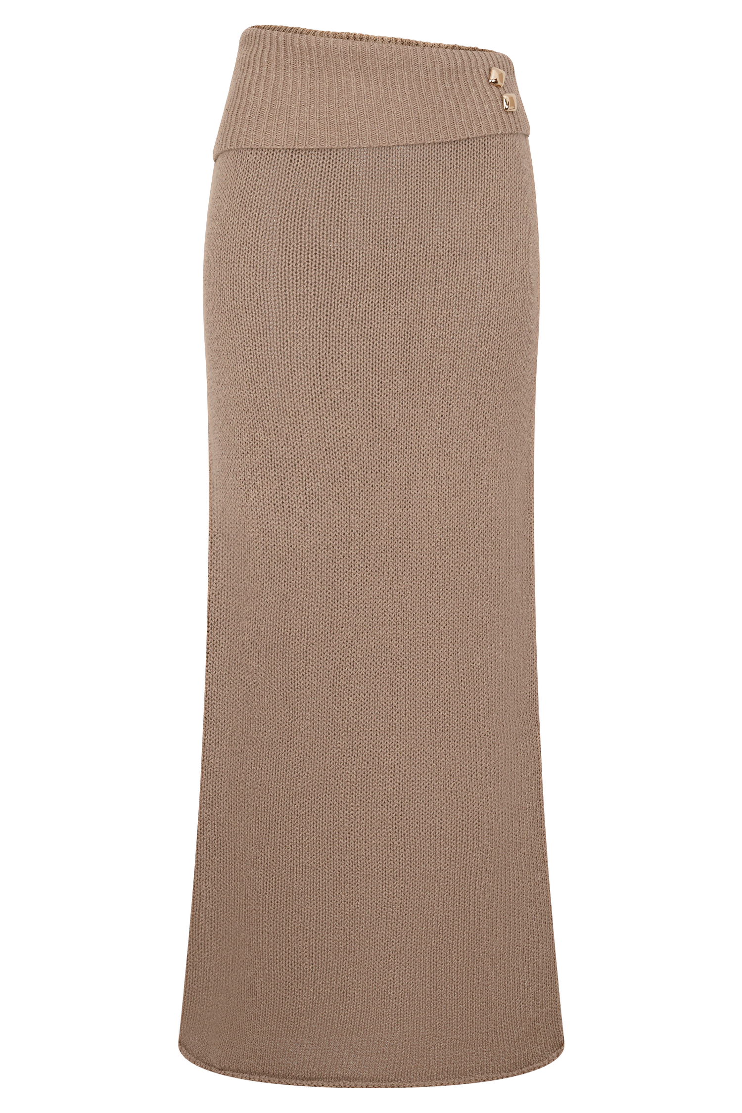 Sloane Knit Maxi Skirt - Latte